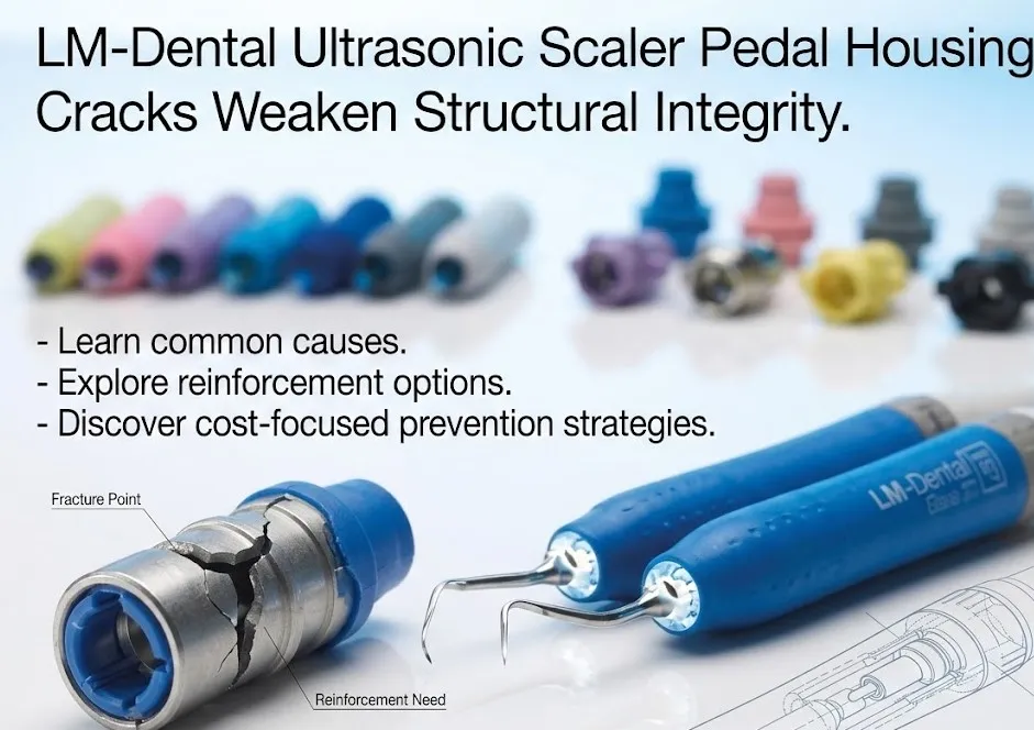 close-up-of-an-lm-dental-foot-pedal-with-a-visible-crack-in-the-plastic-housing-near-the-edge-placed-on-a-dental-clinic-floor-to-highlight-structural-damage..webp