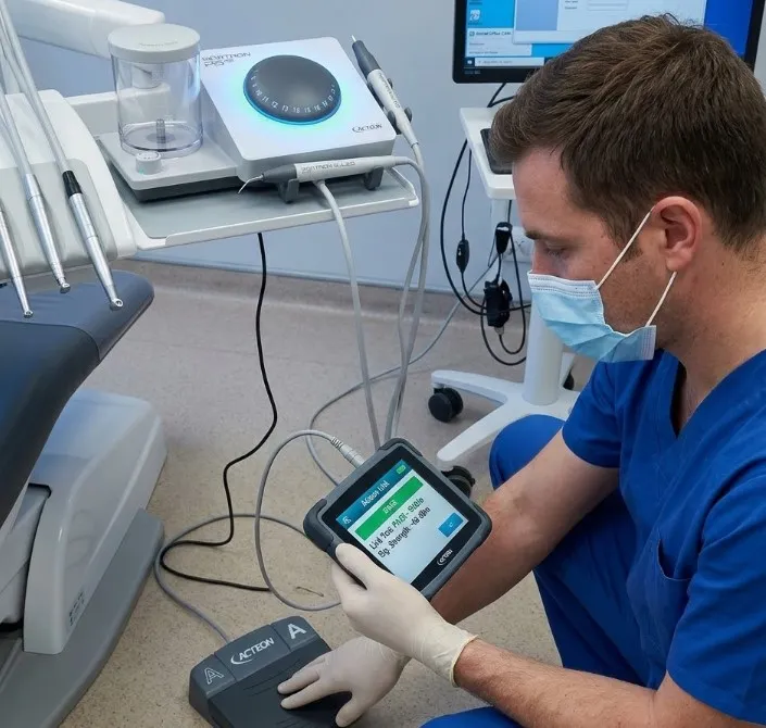 dental-technician-testing-an-acteon-wireless-foot-pedal-while-checking-the-connected-dental-unit-with-focus-on-troubleshooting-and-signal-stability-in-a-clinical-environment..webp