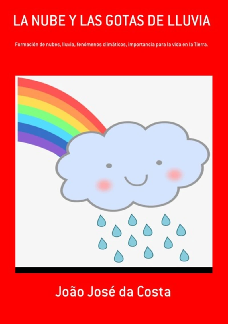 Portada: La Nube Y Las Gotas De Lluvia