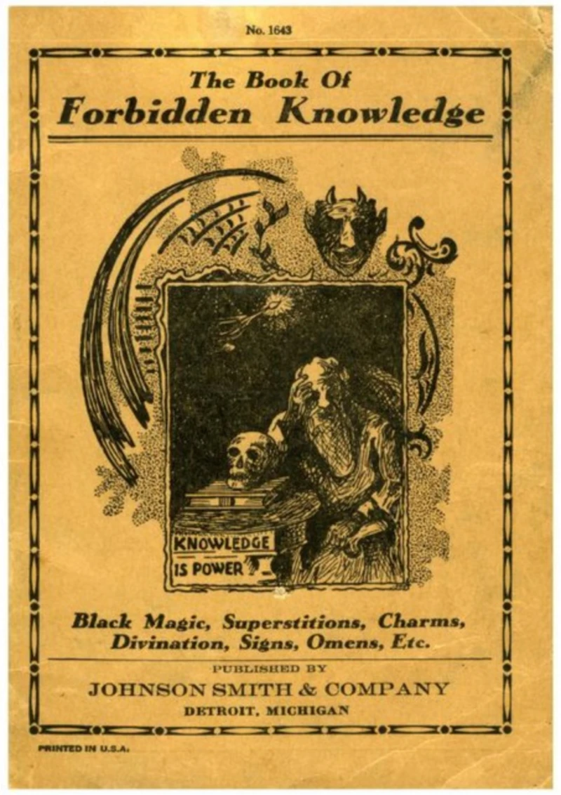 Portada: The Book Of Forbidden Knowledge(reprint)