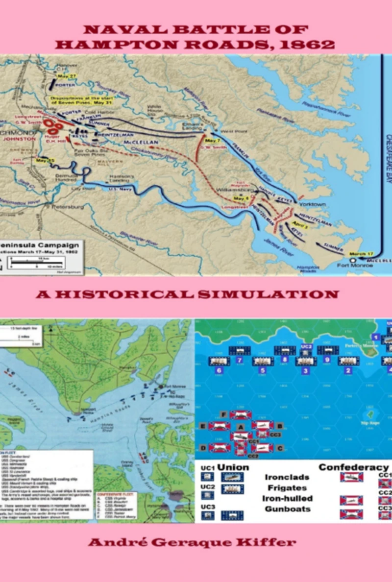 Portada: Naval Battle Of Hampton Roads, 1862