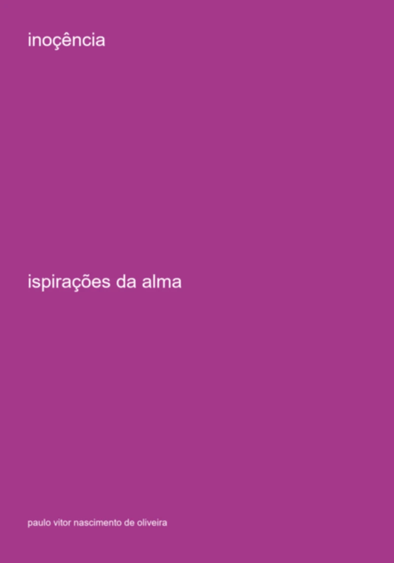 Portada: Inoçência