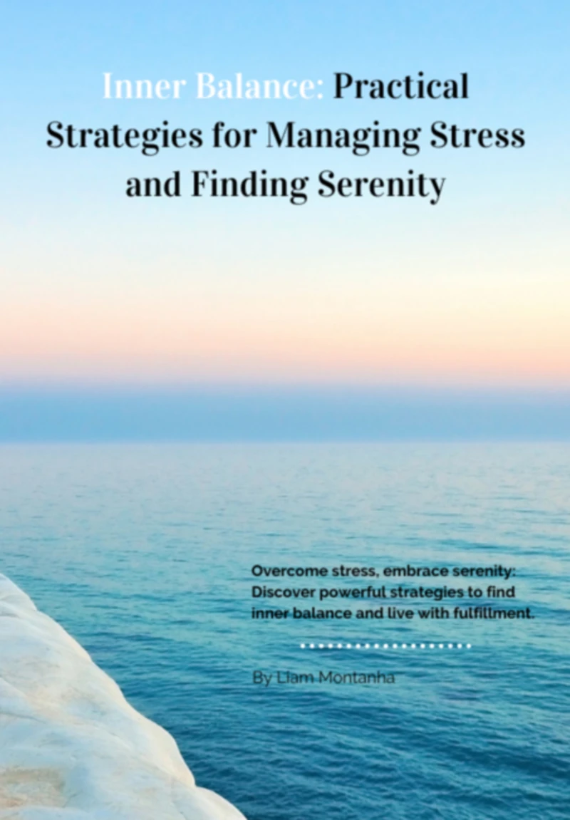 Portada: Inner Balance: Practical Strategies For Managing Stress And Finding Serenity