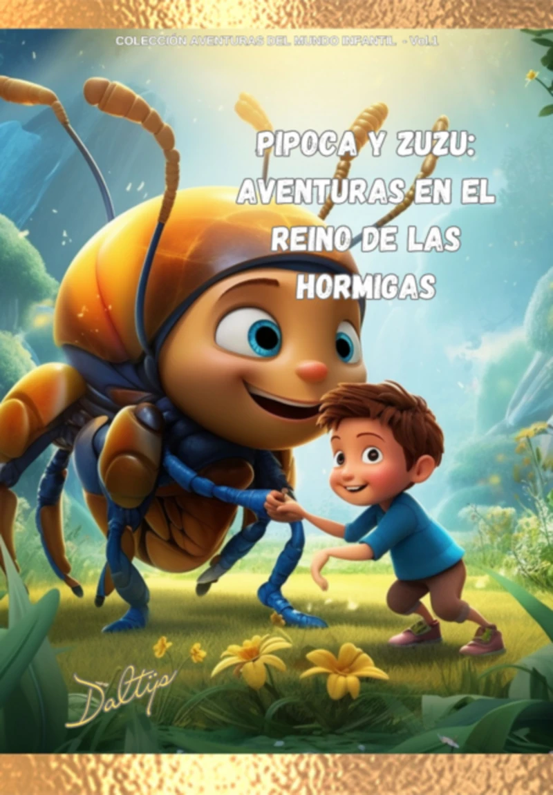 Portada: Pipoca Y Zuzu: Aventuras En El Reino De Las Hormigas