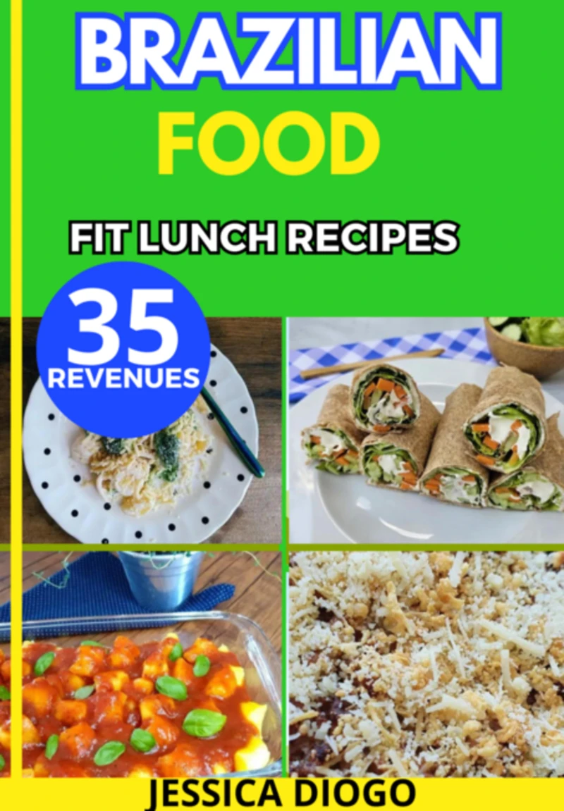 Portada: Healthy Flavors: 35 Recipes For Fitness Lunch.