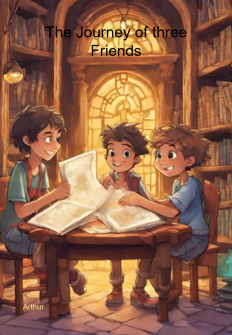 Portada: The Journey Of Three Friends