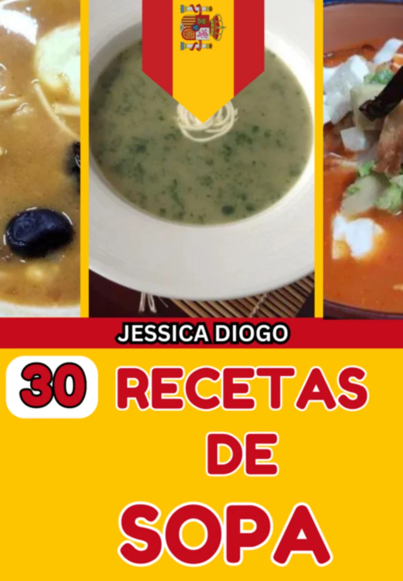 Portada: 30 Recetas De Sopa