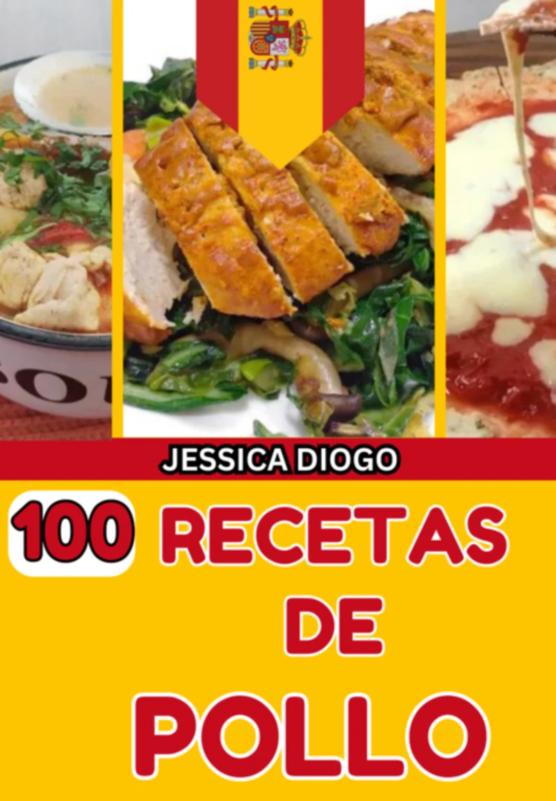 Portada: 100 Recetas De Pollo