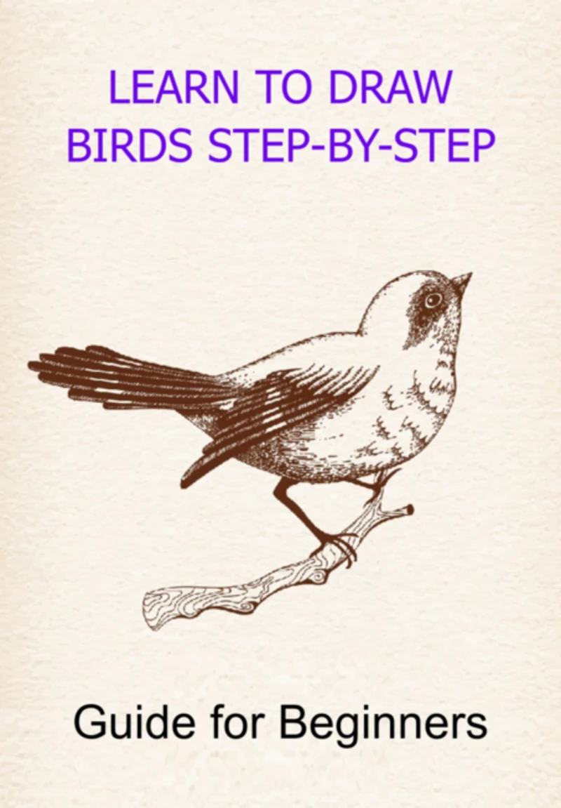 Portada: Learn To Draw Birds Step-by-step