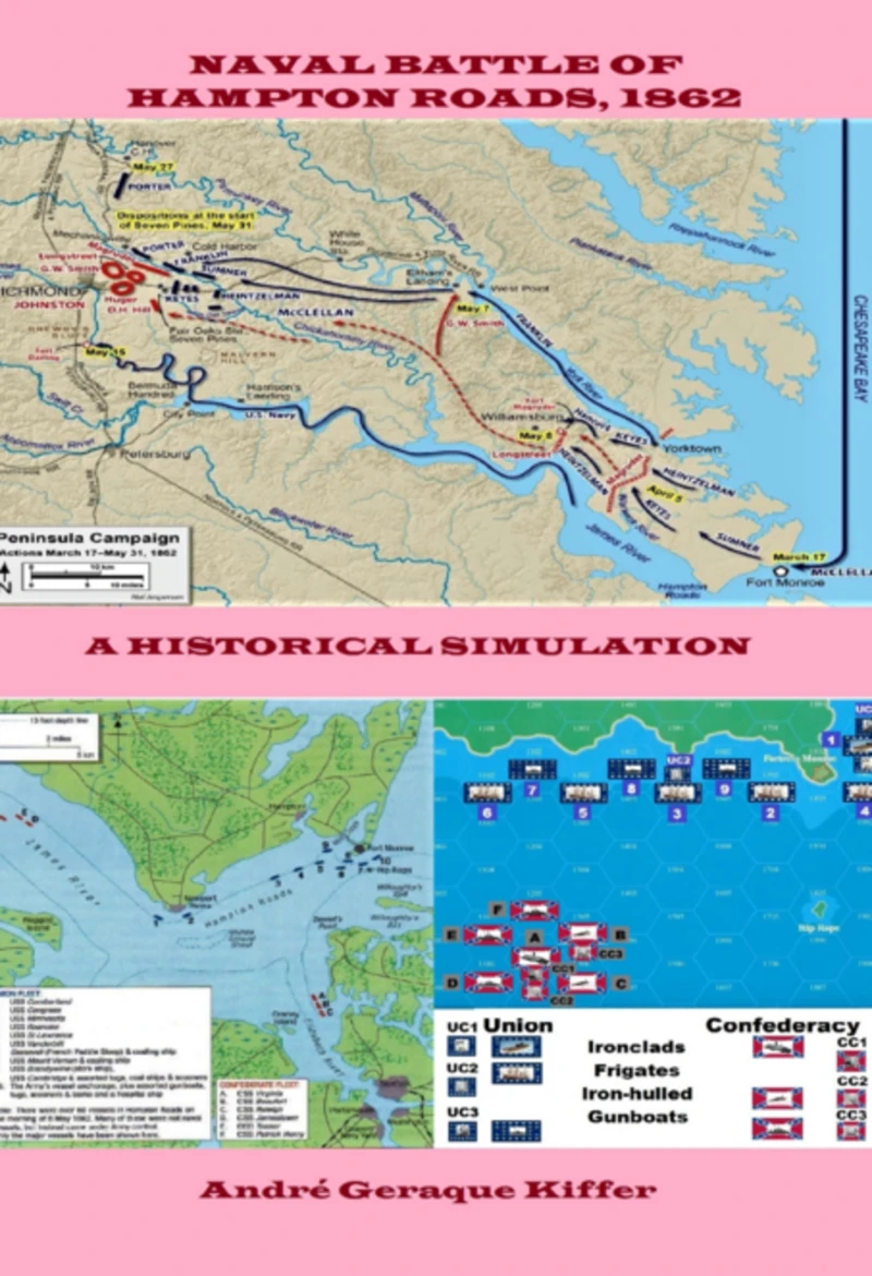 Portada: Naval Battle Of Hampton Roads, 1862