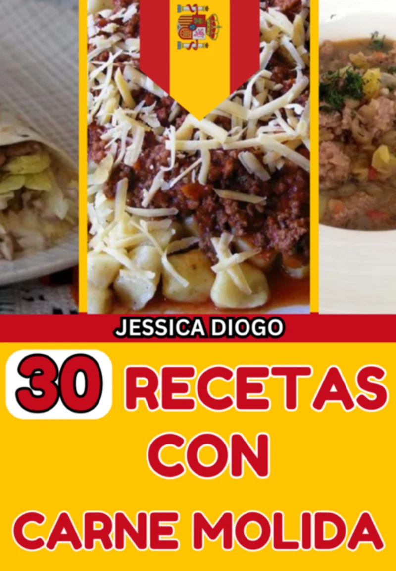 Portada: 30 Recetas Con Carne Molida