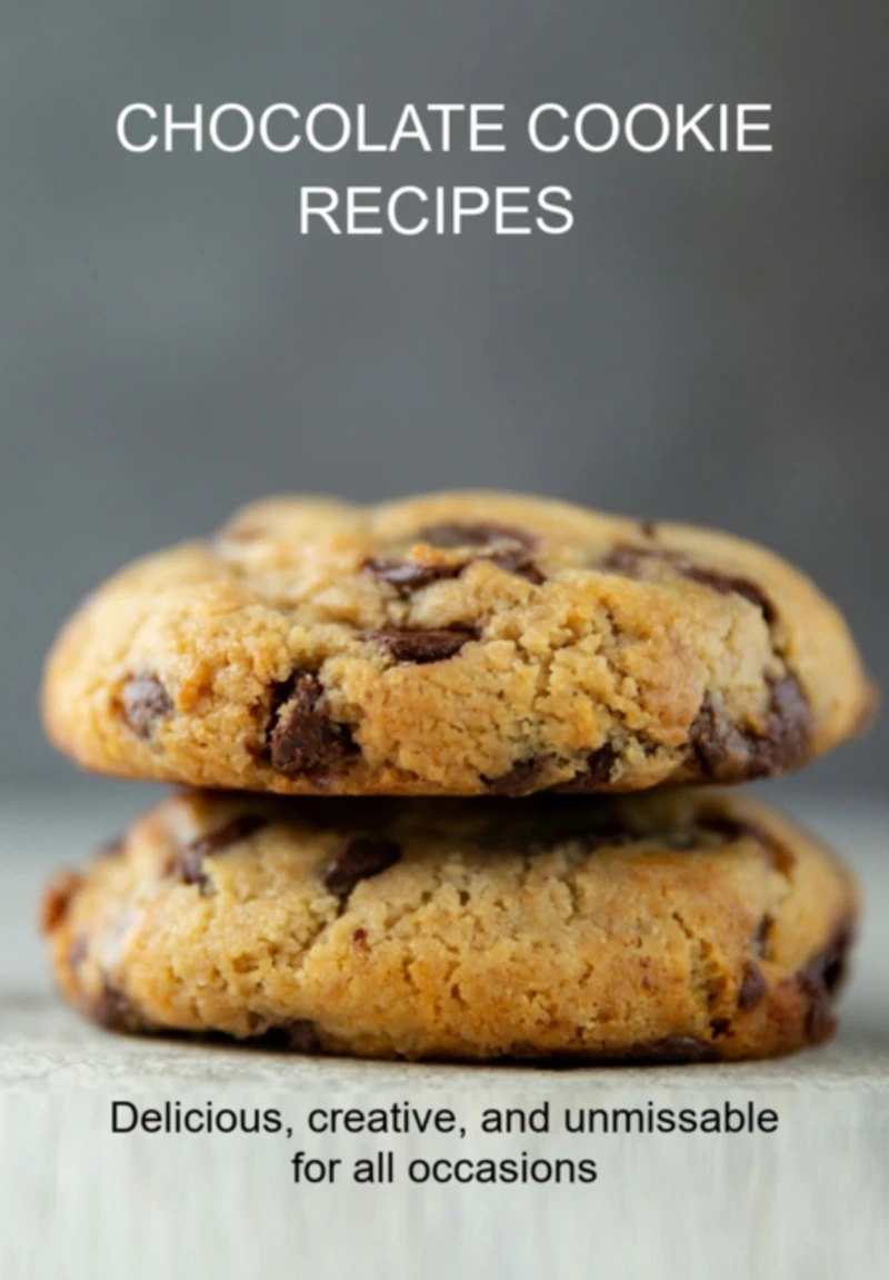 Portada: Chocolate Cookie Recipes Delicious, Creative, And Unmissable For All Occasions