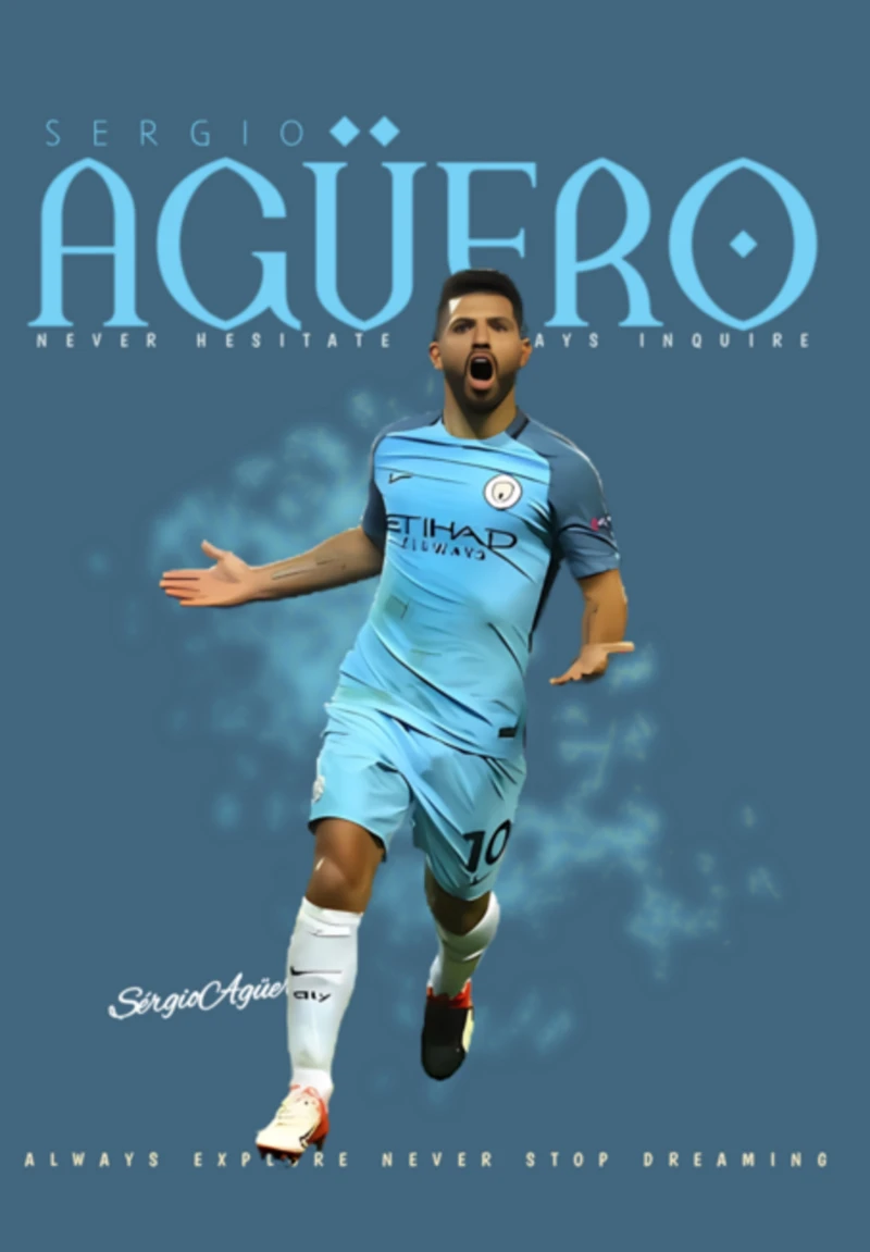 Portada: "el Legado De Sergio Agüero: Brillantez, Superación Y Celebración En El Mundo Del Fútbol"