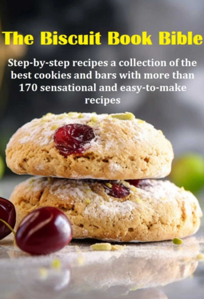Portada: The Biscuit Book Bible Step-by-step Recipes A Collection Of The Best Cookies And Bars With More Than 170 Sensational And Easy-to-make Recipes
