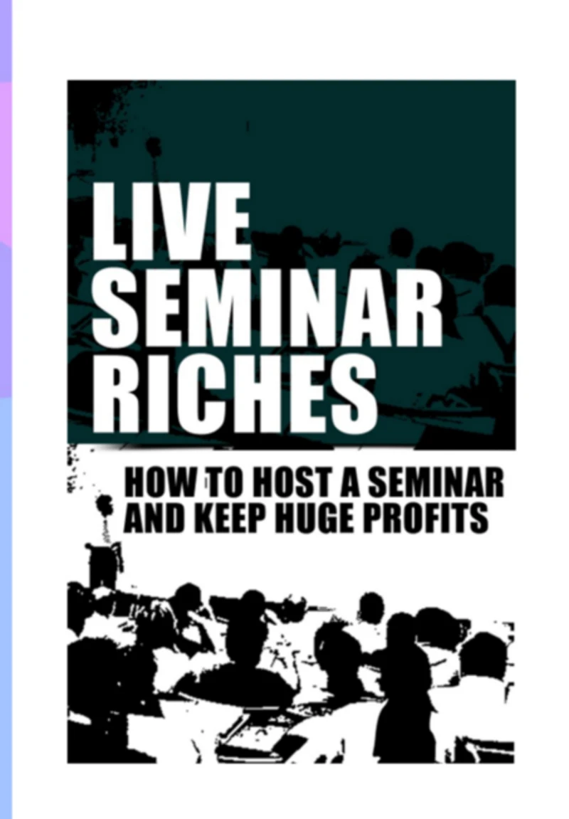 Portada: Live Seminar Riches: