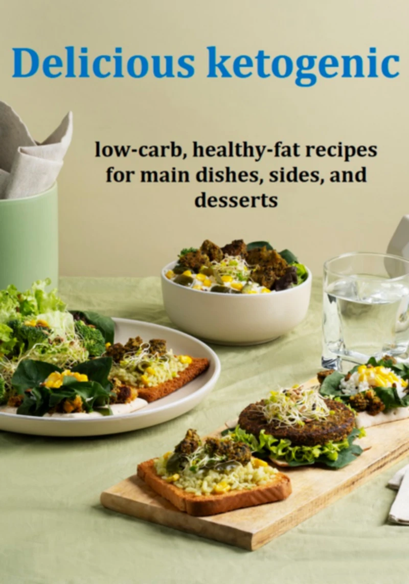 Portada: Delicious Ketogenic, Low-carb, Healthy-fat Recipes For Main Dishes, Sides, And Desserts