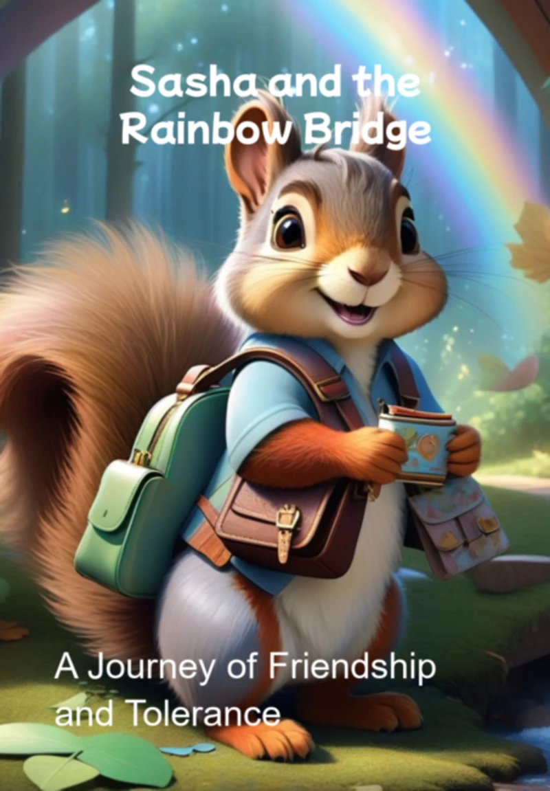 Portada: Sasha And The Rainbow Bridge