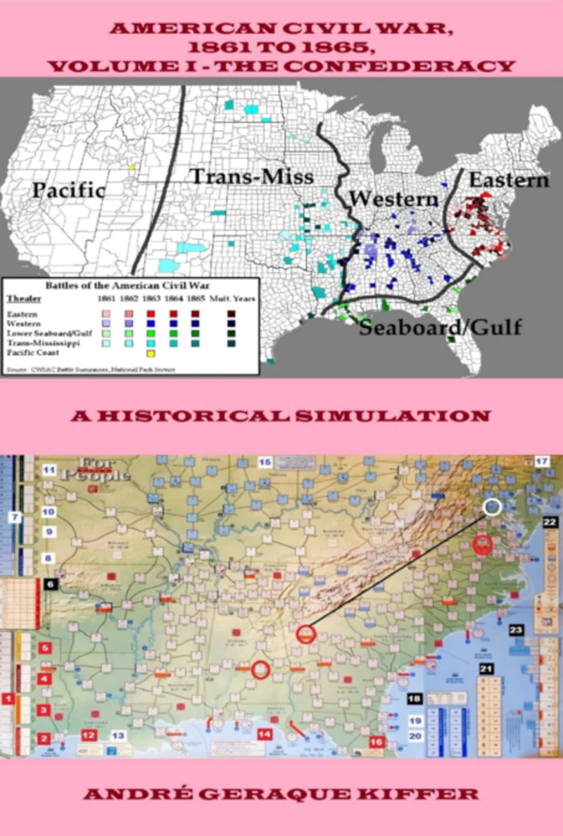 Portada: American Civil War, 1861 To 1865, Volume I – The Confederacy