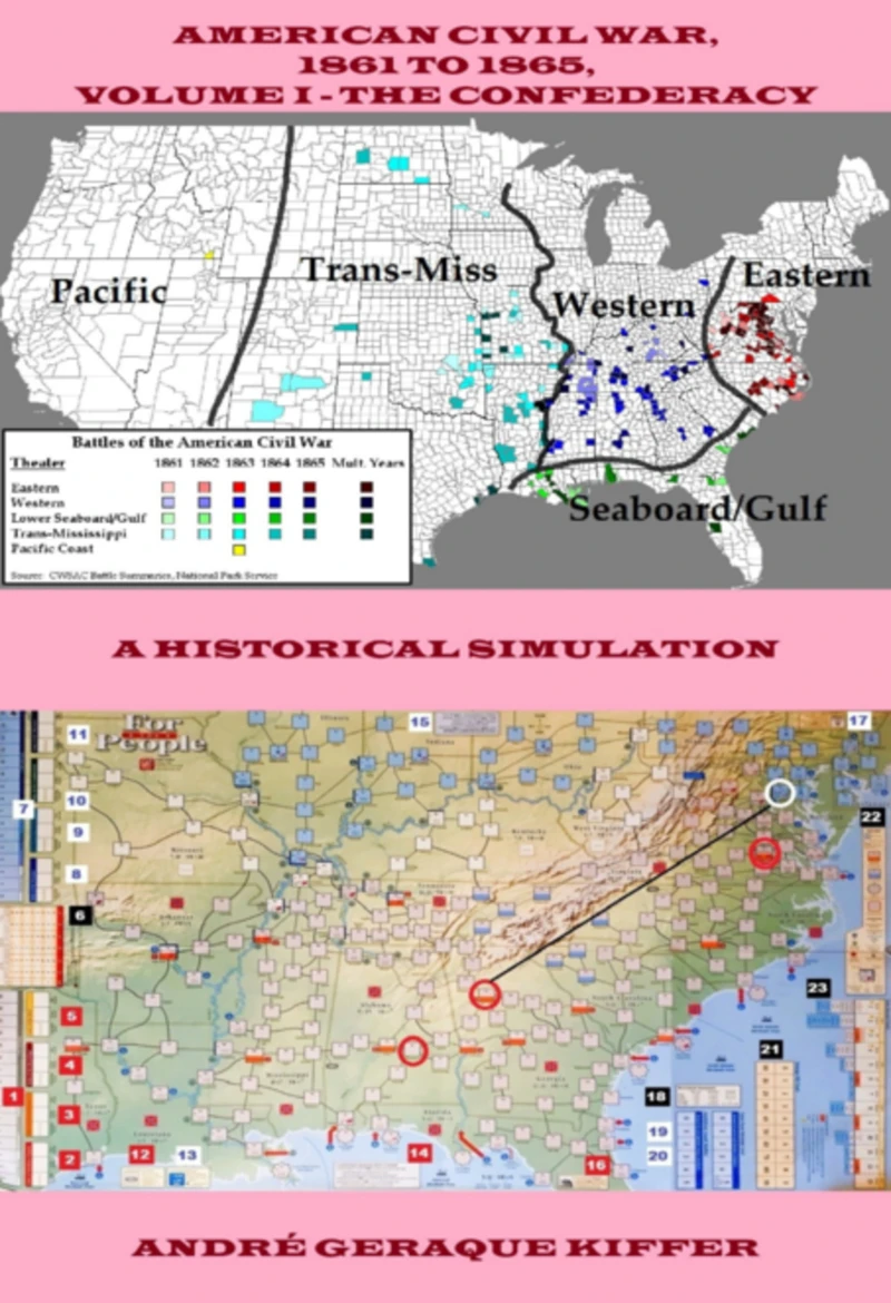 Portada: American Civil War, 1861 To 1865, Volume I – The Confederacy