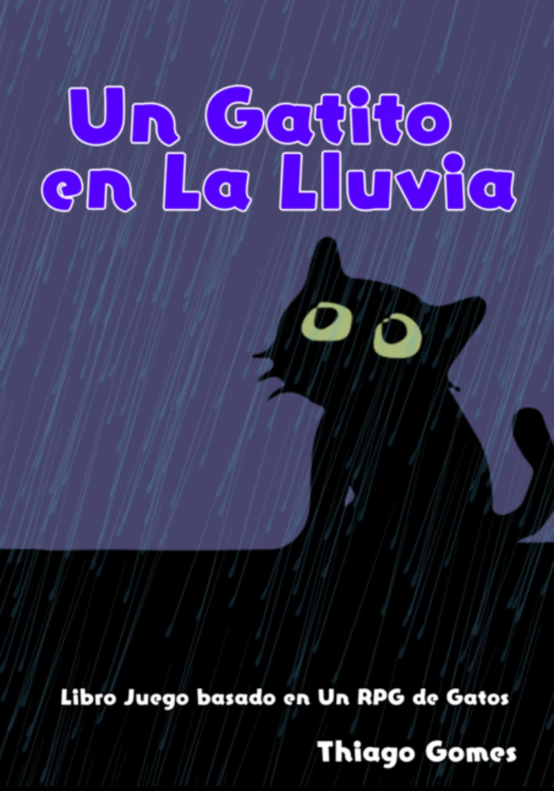 Portada: Un Gatito En La Lluvia