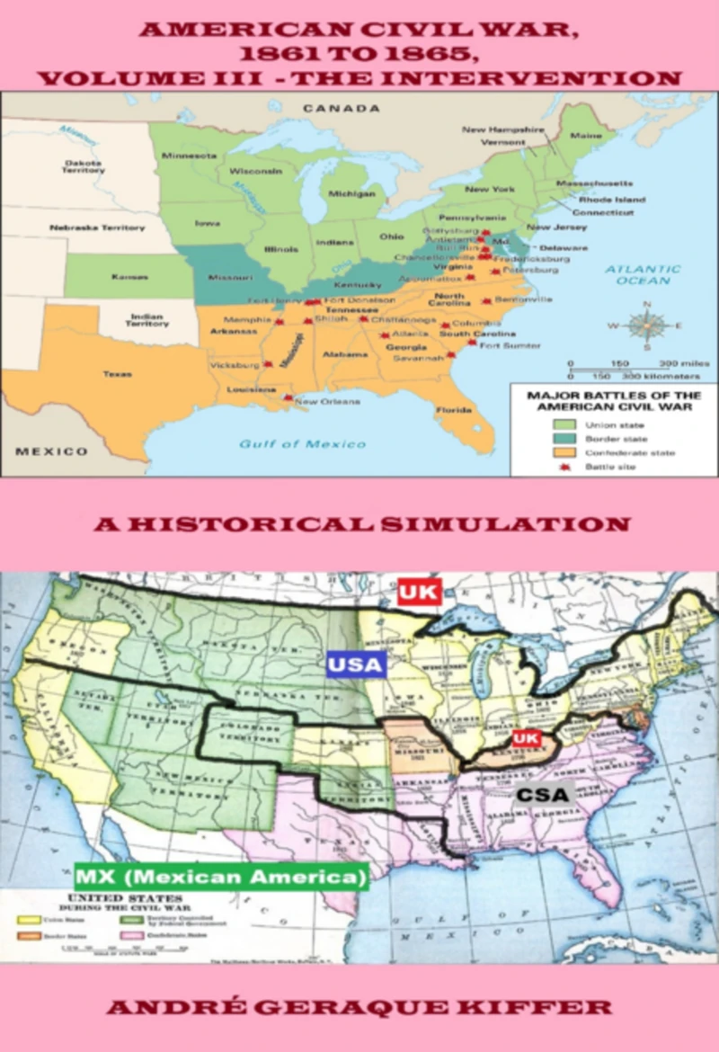 Portada: American Civil War, 1861 To 1865, Volume Iii – The Foreign Intervention