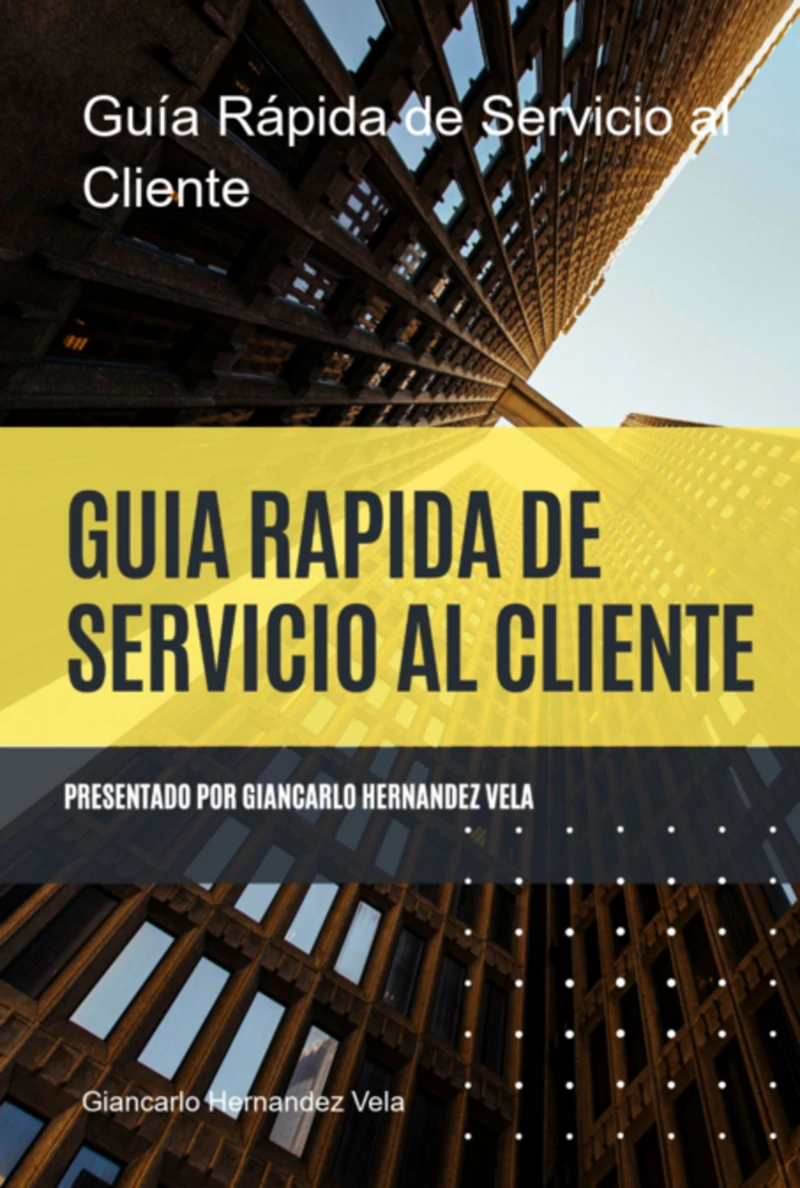 Portada: Guía Rápida De Servicio Al Cliente