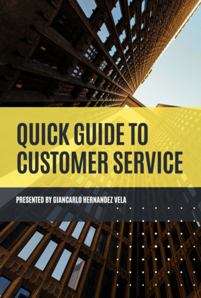 Portada: Quick Guide To Customer Service