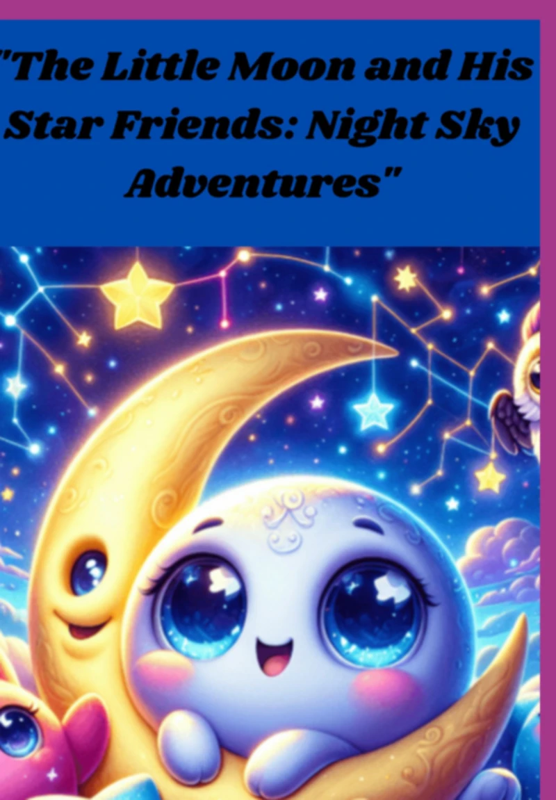 Portada: The Little Moon And His Star Friends: Night Sky Adventures