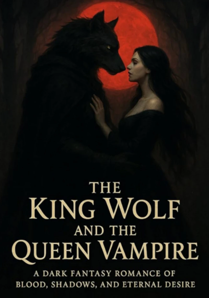 Portada: The King Wolf And The Queen Vampire
