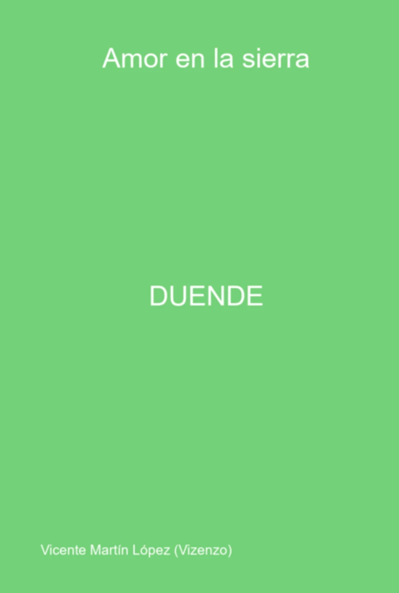 Portada: Duende
