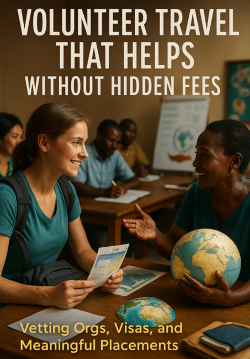 Portada: Volunteer Travel That Helps Without Hidden Fees