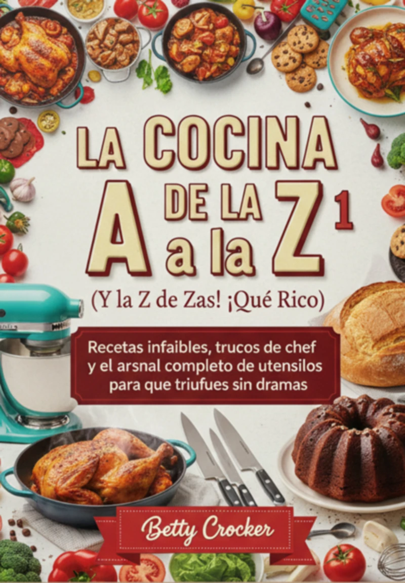 Portada: La Cocina De La A A La Z 1 (y La Z De Zas!, ¡qué Rico!)