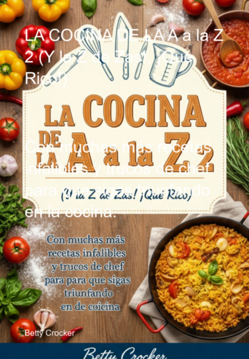Portada: La Cocina De La A A La Z 2 (y La Z De Zas!, ¡qué Rico!)