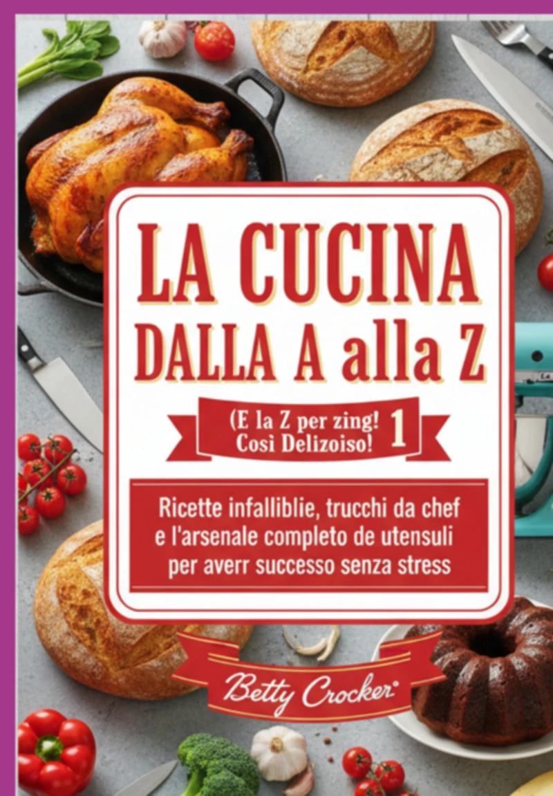 Portada: La Cucina Dalla A Alla Z 1 (e La Z Per Zing! Cosi Delizoiso!)
