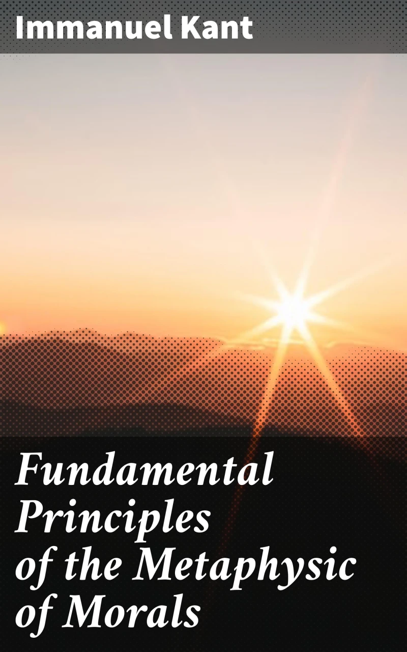 Portada: Fundamental Principles of the Metaphysic of Morals