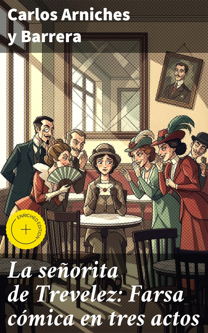 Portada: La señorita de Trevelez: Farsa cómica en tres actos