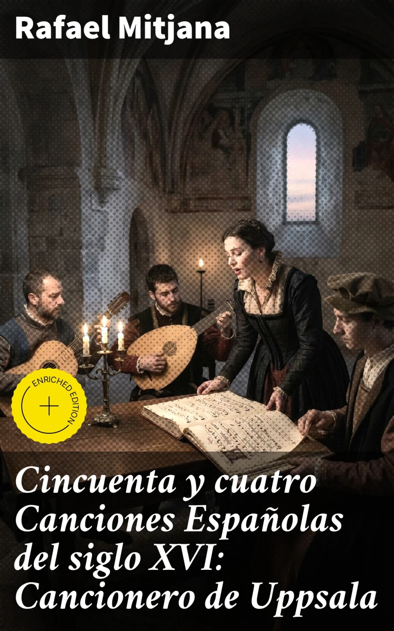 Portada: Cincuenta y cuatro Canciones Españolas del siglo XVI: Cancionero de Uppsala