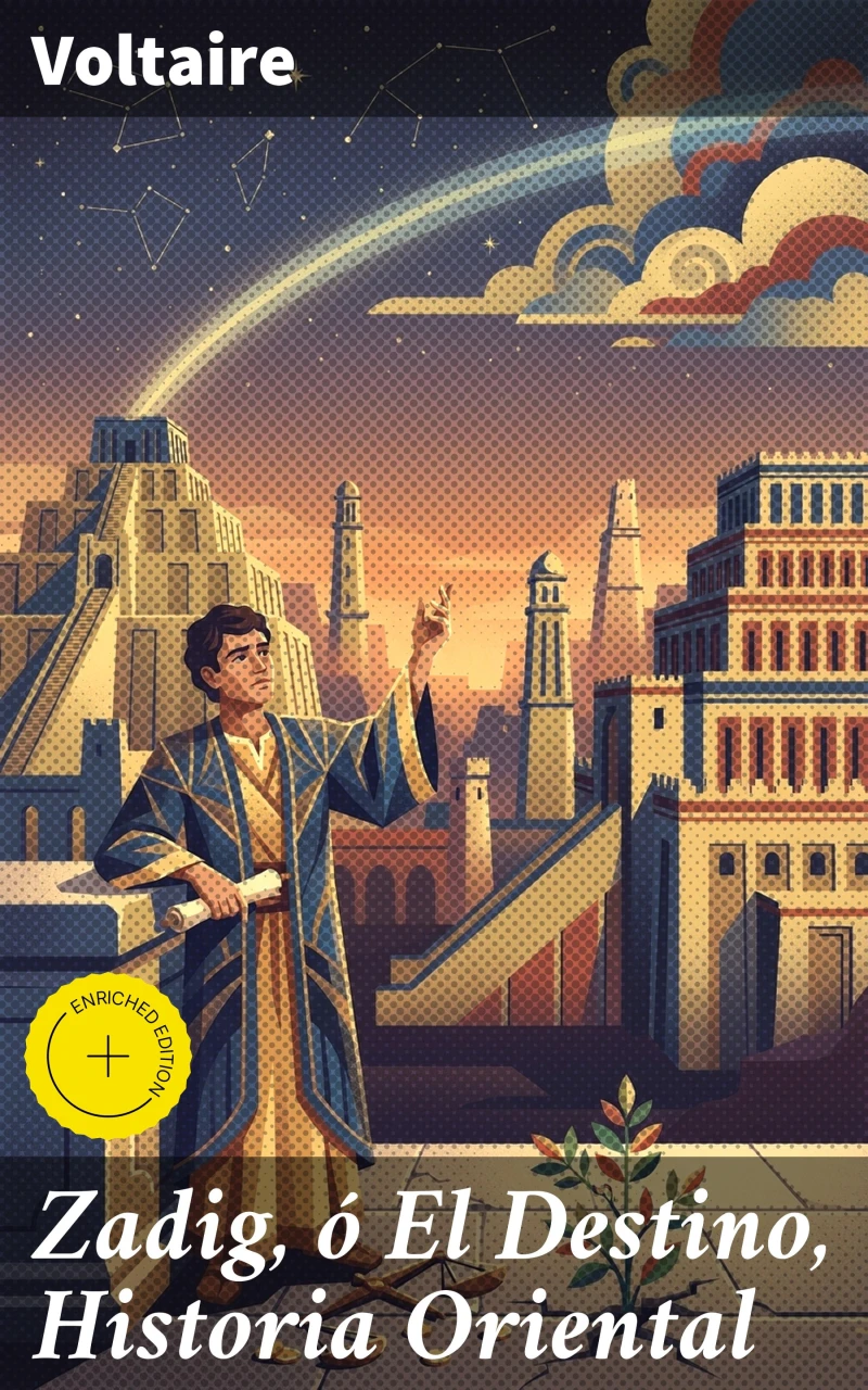 Portada: Zadig, ó El Destino, Historia Oriental