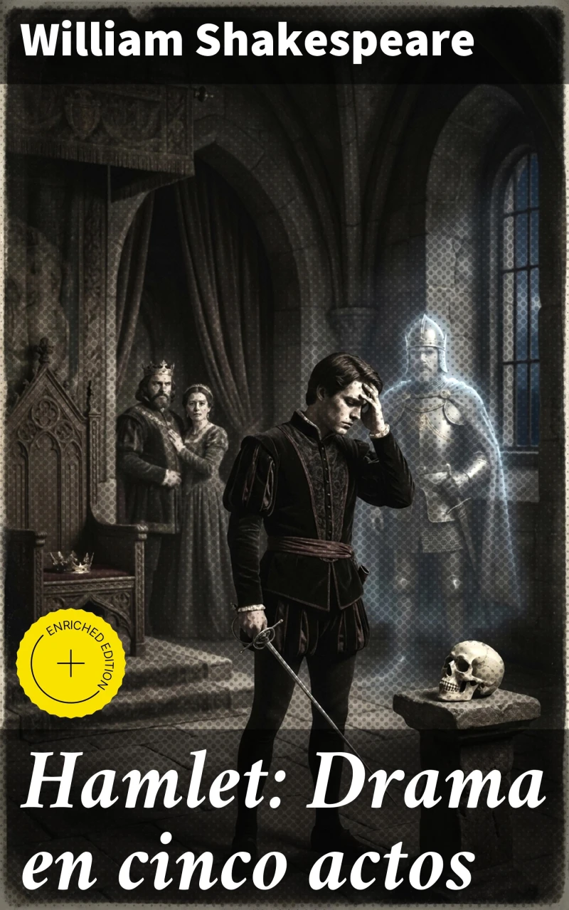 Portada: Hamlet: Drama en cinco actos