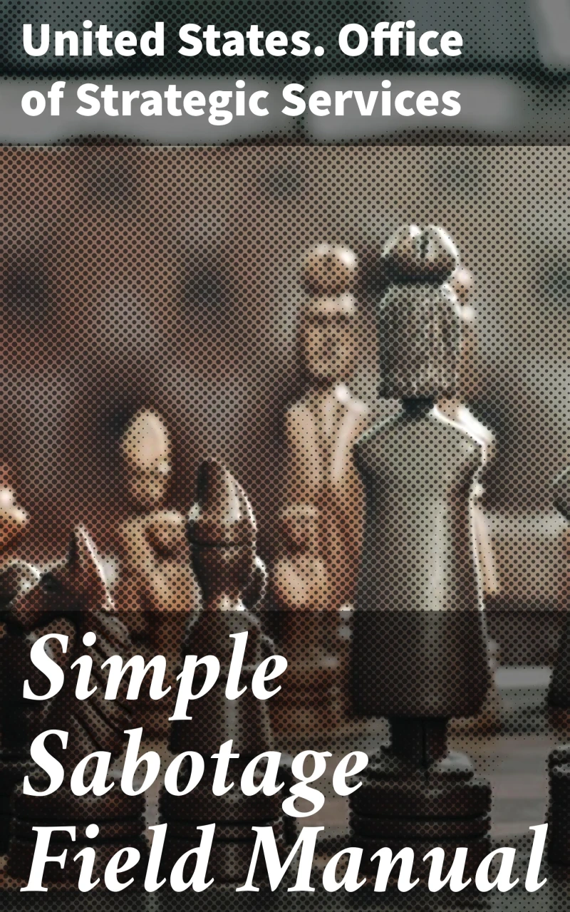 Portada: Simple Sabotage Field Manual