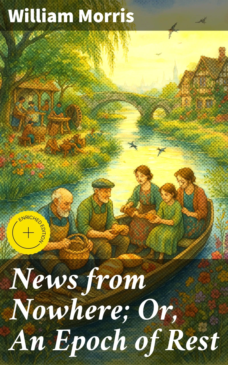 Portada: News from Nowhere; Or, An Epoch of Rest