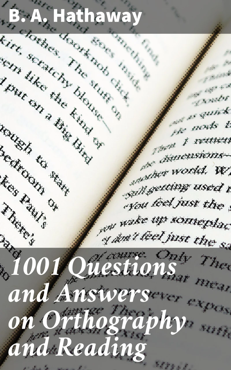 Portada: 1001 Questions and Answers on Orthography and Reading