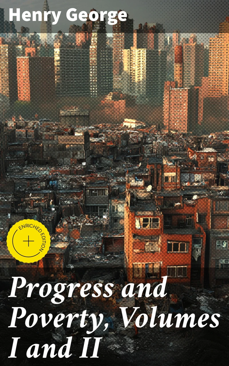 Portada: Progress and Poverty, Volumes I and II