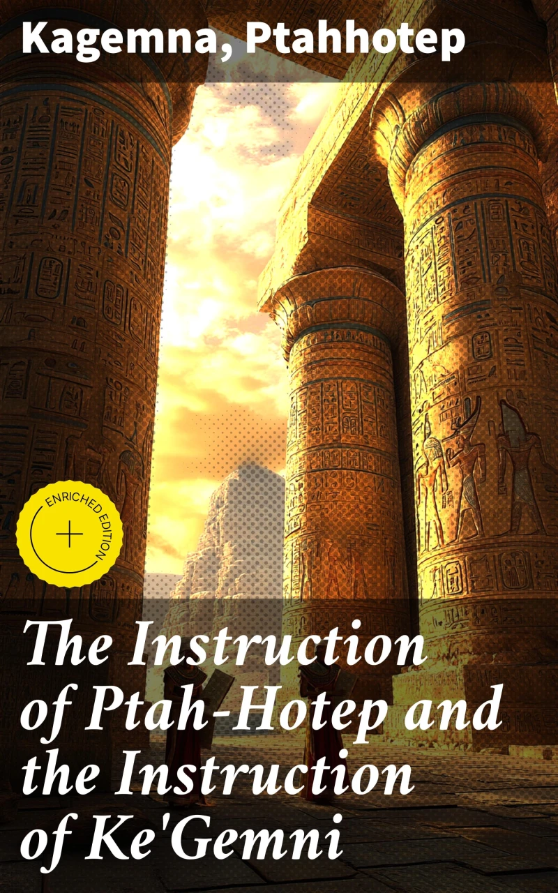 Portada: The Instruction of Ptah-Hotep and the Instruction of Ke'Gemni