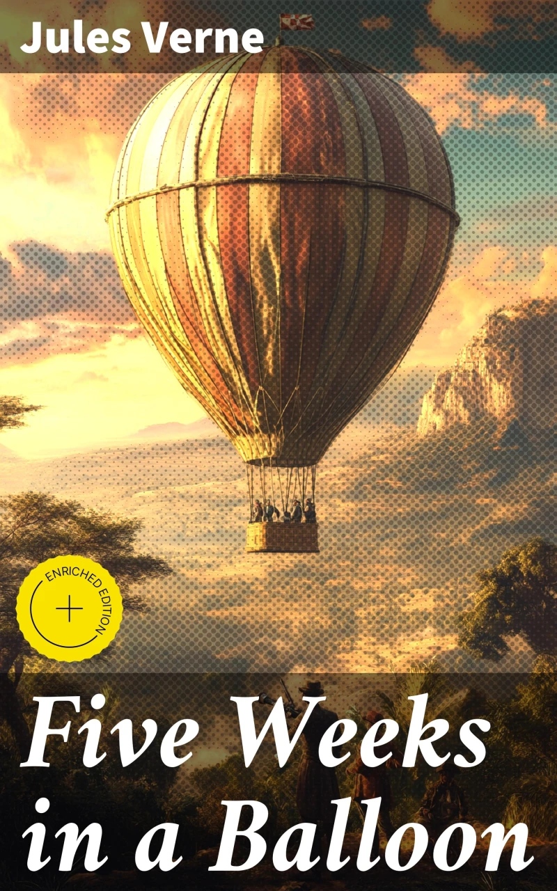 Portada: Five Weeks in a Balloon