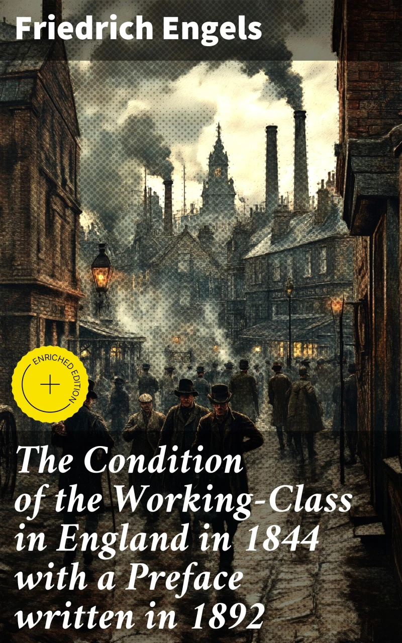 Portada: The Condition of the Working-Class in England in 1844 with a Preface written in 1892