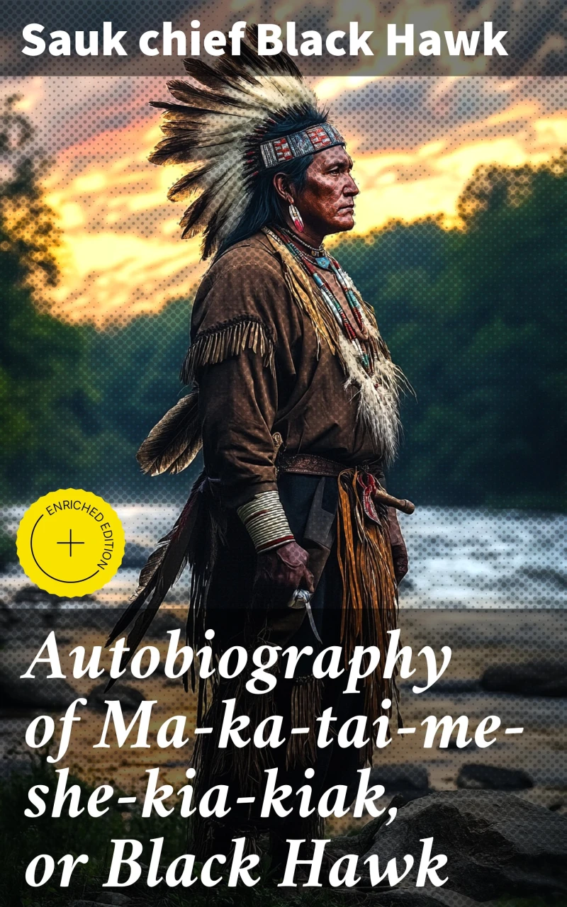Portada: Autobiography of Ma-ka-tai-me-she-kia-kiak, or Black Hawk
