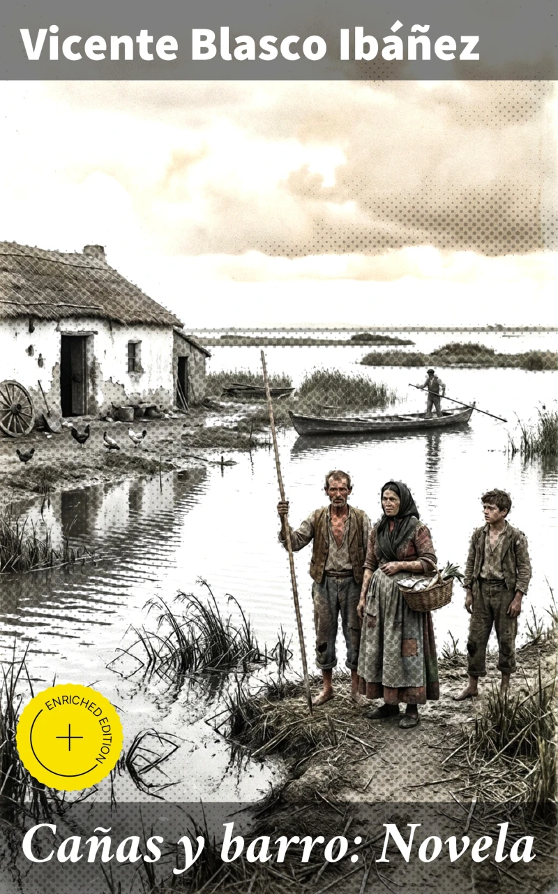 Portada: Cañas y barro: Novela