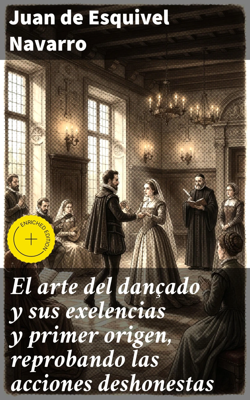 Portada: El arte del dançado y sus exelencias y primer origen, reprobando las acciones deshonestas