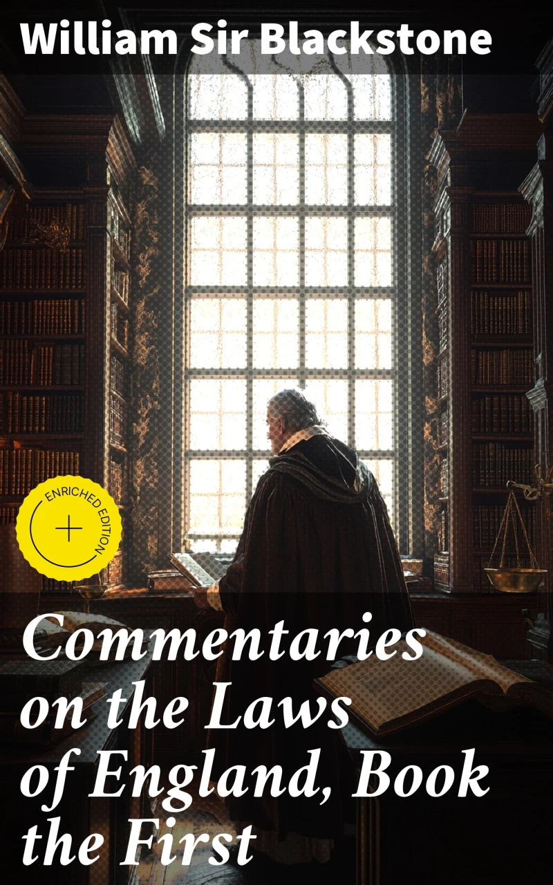 Portada: Commentaries on the Laws of England, Book the First